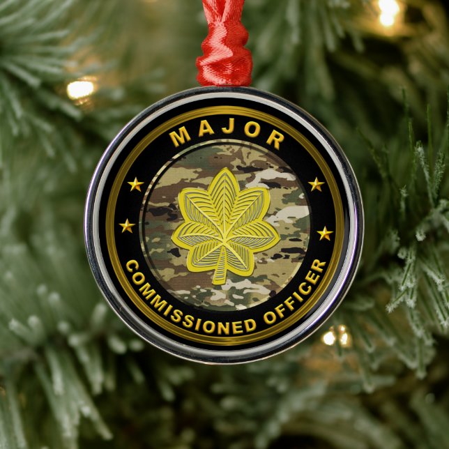Major Army Metal Tree Decoration (Tree)