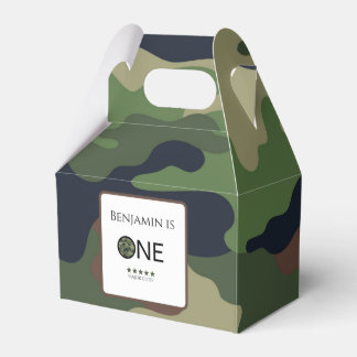 Major Cutie Party Favour Box Kids First Birthday