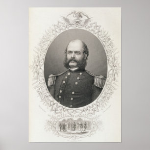 Major General Ambrose Everett Burnside Poster