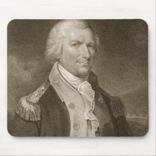 Major General Arthur St. Clair, engraved by Edward Mouse Mat