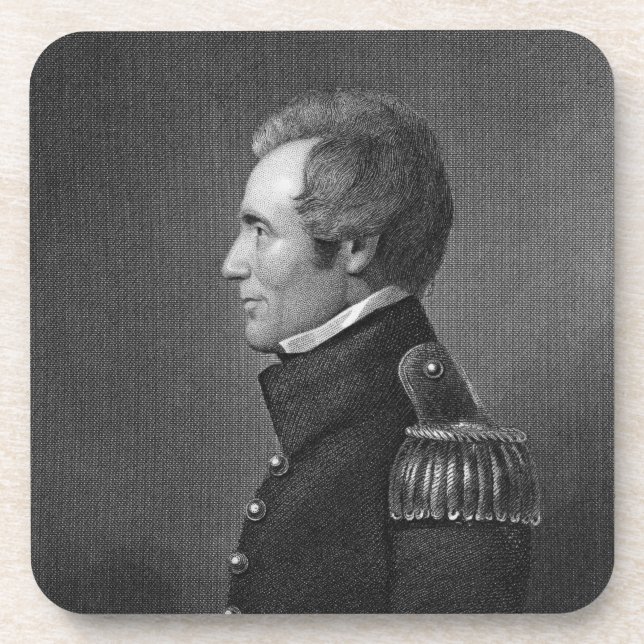 Major General Edmund Pendleton Gaines (1777-1849) Coaster (Front)