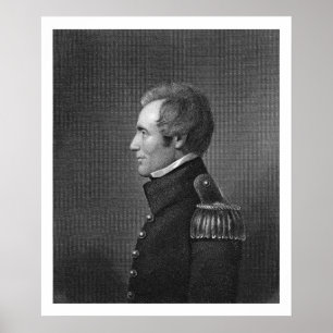 Major General Edmund Pendleton Gaines (1777-1849) Poster