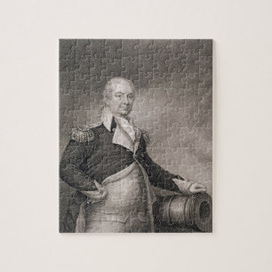 Major General Henry Knox (1750-1806) engraved by J Jigsaw Puzzle