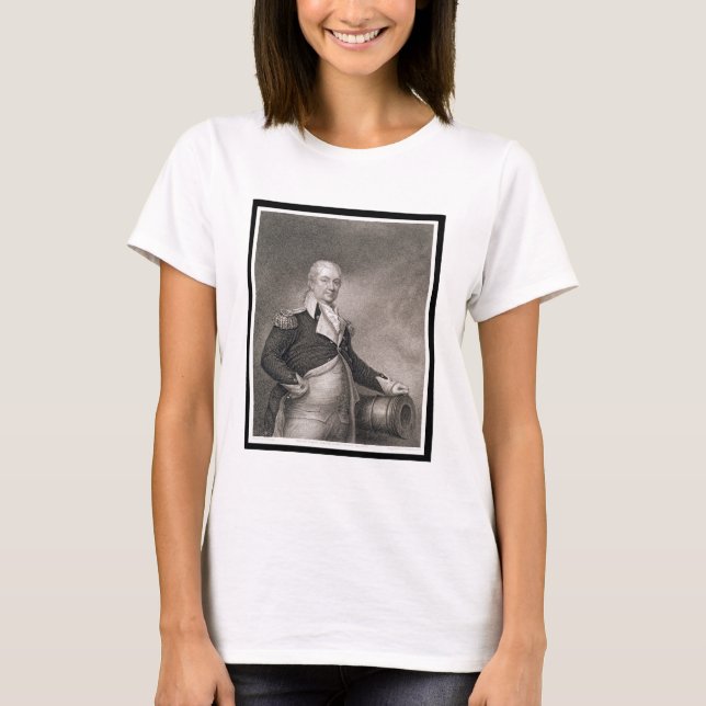 Major General Henry Knox (1750-1806) engraved by J T-Shirt (Front)