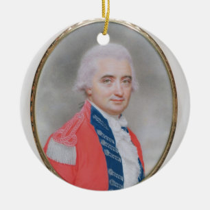 Major General Sir Barry Close (d.1813) 1794 (w/c a Ceramic Tree Decoration