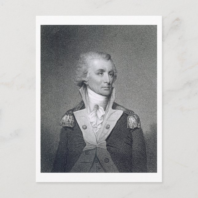 Major General Thomas Sumter (1734-1832) engraved b Postcard (Front)