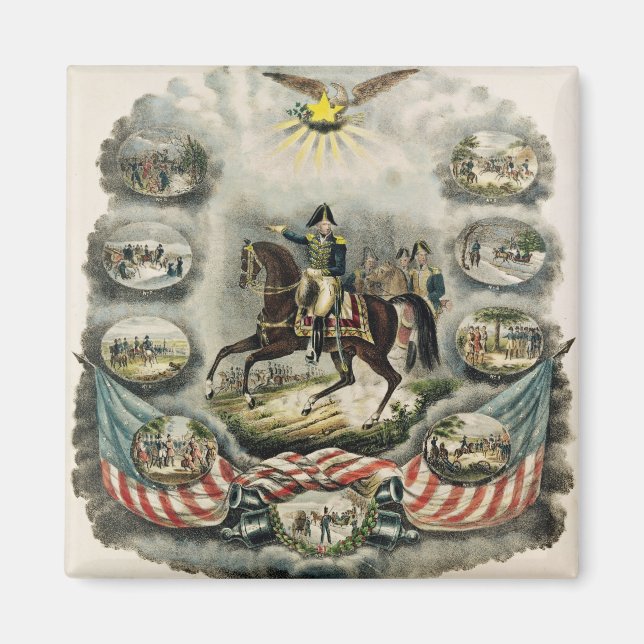 Major General William Henry Harrison, c.1813 Magnet (Front)