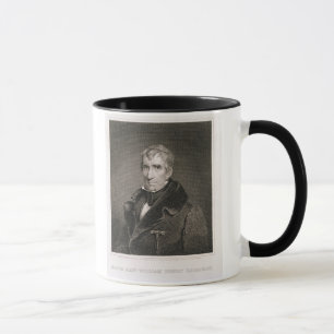 Major General William Henry Harrison, engraved by Mug