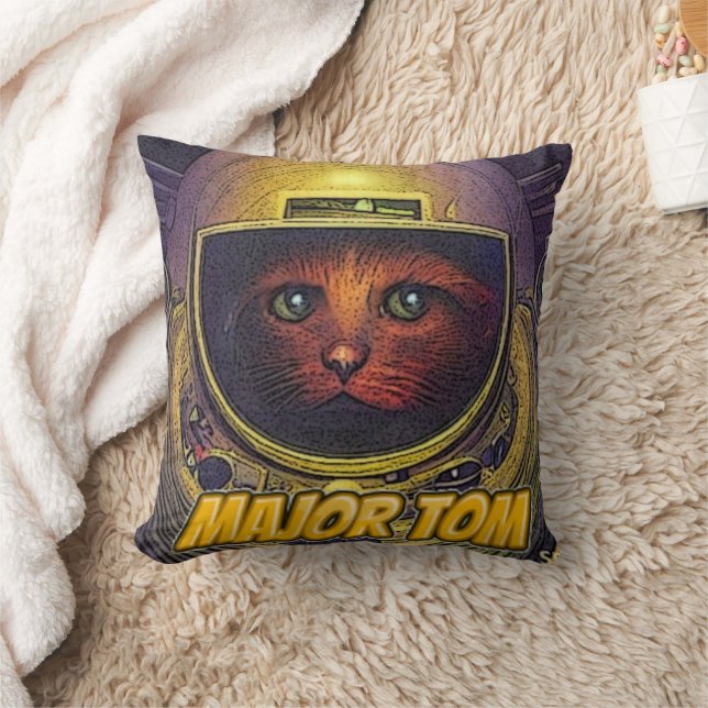Major (Kitty) Tom: Cushion (Blanket)