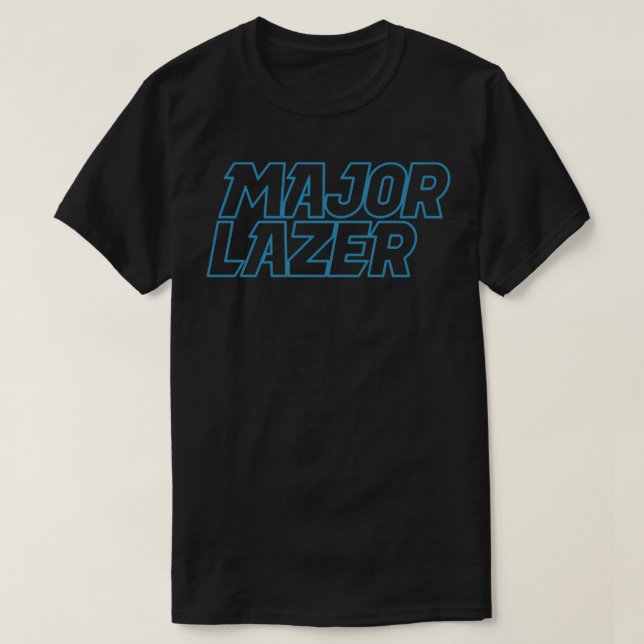 Major Lazer Peace Globe  T-Shirt (Design Front)