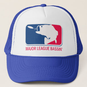 Major League Bassin Largemouth Bass Angler Trucker Hat