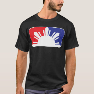 Major League Filipino Flag - Half T-Shirt