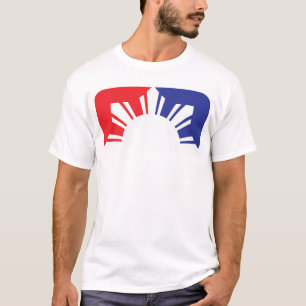 Major League Filipino Flag - Half T-Shirt