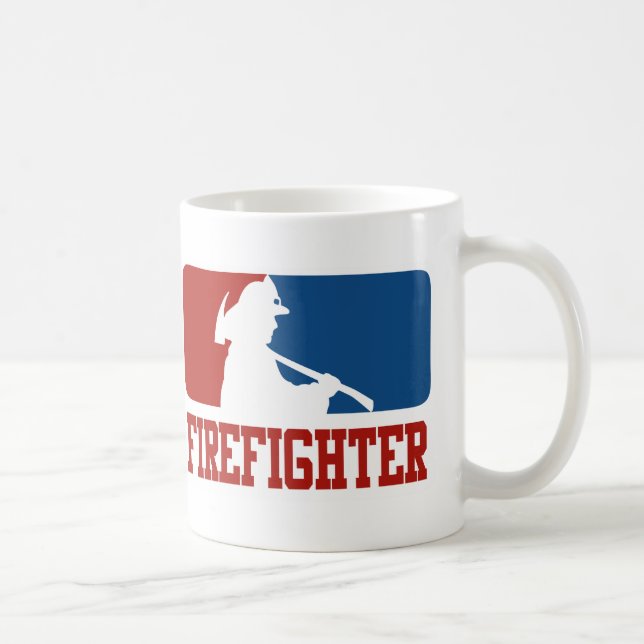 Major League Firefighter Coffee Mug (Right)