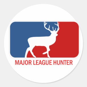 Major League Hunter Classic Round Sticker