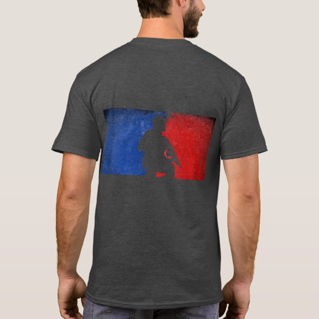 "MAJOR LEAGUE INFANTRY" T-Shirt (Back)