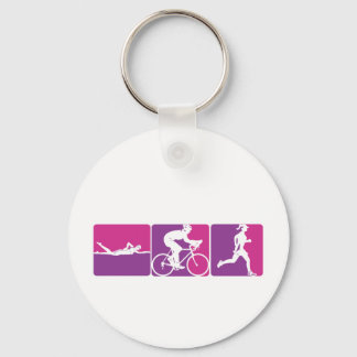 Major League Triathlon Key Ring