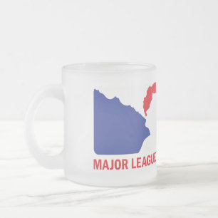 Major League Vaping Logo Vaper Frosted Mug
