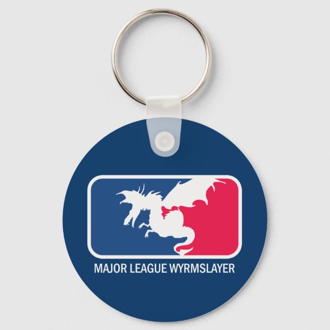 Major League Wyrmslayer Key Ring (Front)