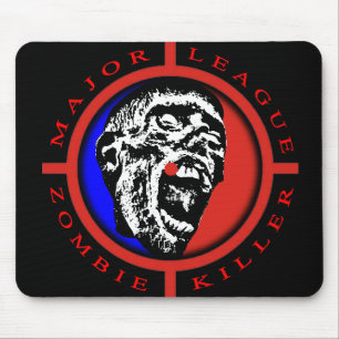 Major League Zombie Killer Mousepad