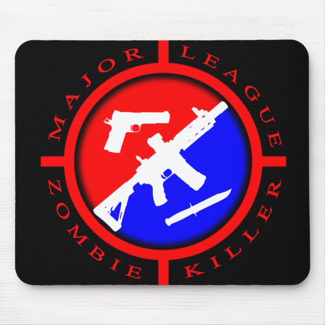 Major League Zombie Killer Mousepad (Front)