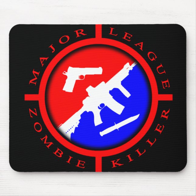 Major League Zombie Killer Mousepad (Front)