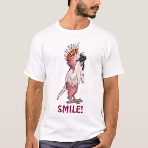 Major Mitchell Cockatoo Smile T-Shirt