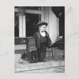 Major Mite, 1922 Postcard