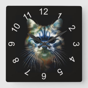 Major Tom Square Wall Clock