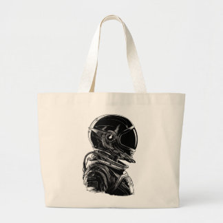 Major Tom the Astronaut Large Tote Bag