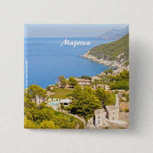 Majorca 15 Cm Square Badge