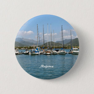 Majorca 6 Cm Round Badge
