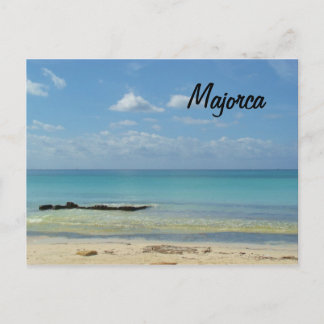 Majorca Beach - Postcard
