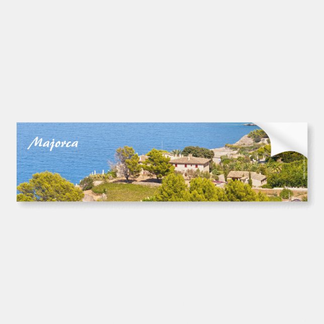 Majorca Bumper Sticker (Front)