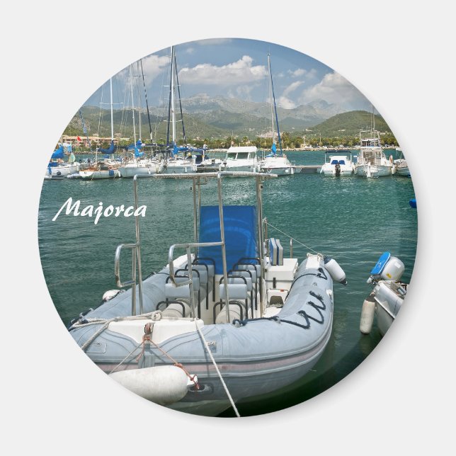 Majorca Refrigerator Magnet (Front)