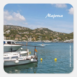 Majorca Square Sticker