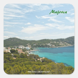 Majorca Square Sticker