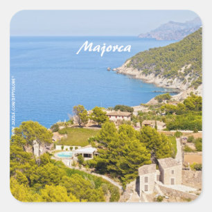 Majorca Square Sticker