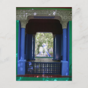 Majorelle Marrakesh Postcard