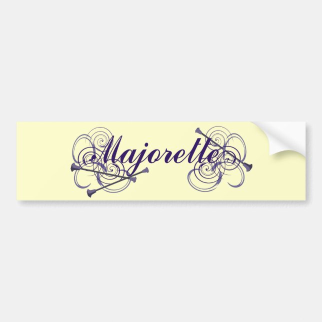 Majorette Bumper Sticker (Front)