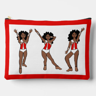 Majorette Dancer Red White Switch A Accessory Pouch