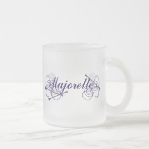 Majorette Frosted Glass Coffee Mug