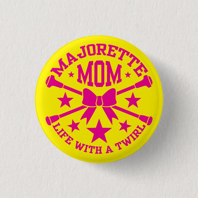 Majorette Mom Badge (Front)