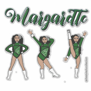 Majorette Tri- Pose / Green Diamond # 2