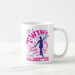 Majorettes, Baton Twirlers Coffee Mug
