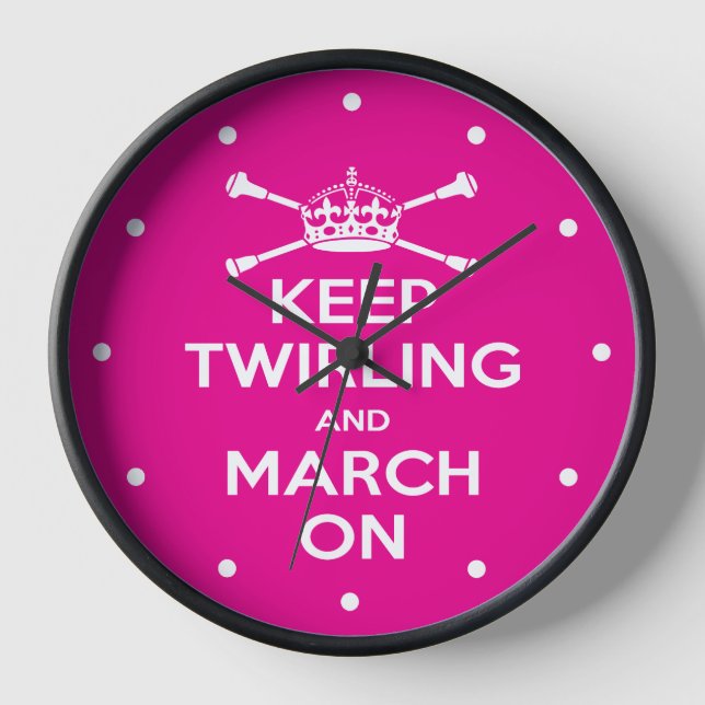 Majorettes Clock (Front)