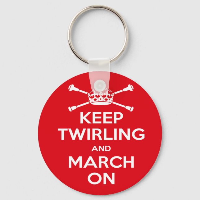 Majorettes Key Ring (Front)