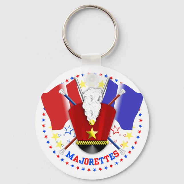 Majorettes Key Ring (Front)