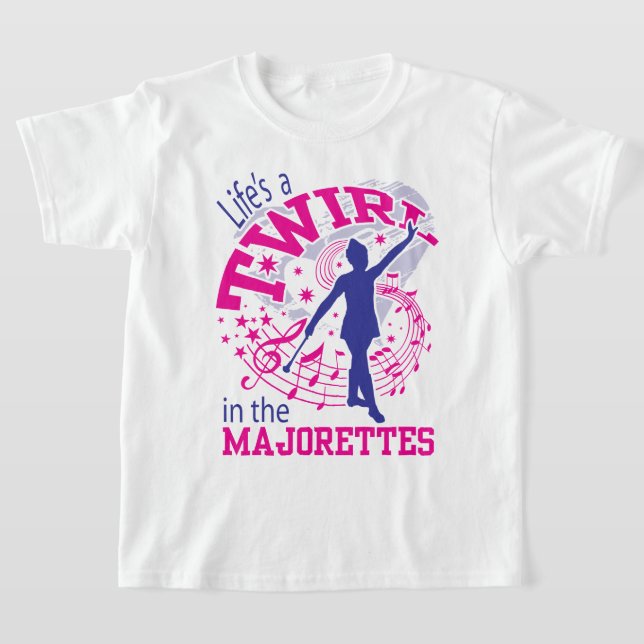 Majorettes T-Shirt (Laydown)
