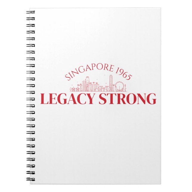 Majulah Singapura Celebration Notebook (Front)